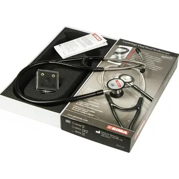 Stetoskop Fonendoskop GIMA CARDIOLOGY CLASSIC Y , BARVA ČERNÁ