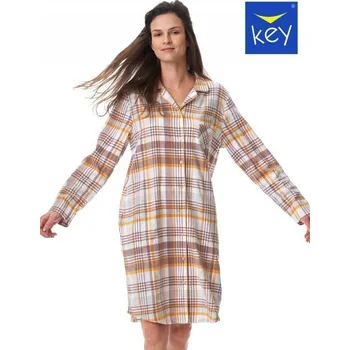 Dámská noční košile Dámská noční košile Key LND 448 Velikost: M, Vzor: 448