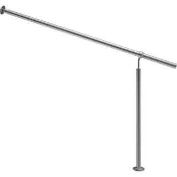 Zábradlí Vstupní zábradlí nerezová ocel 150 cm