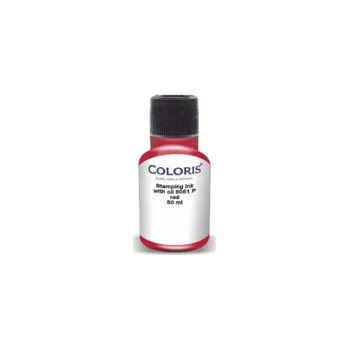 Razítko Barva COLORIS 6051 P, 50ml, červena