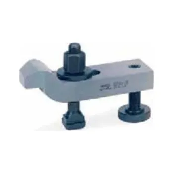 Šroub AMFO Stavitelná zalomená upínací lišta se stavěcím šroubem 6316V - drážka 12, M12x49 + upínací šroub 71282