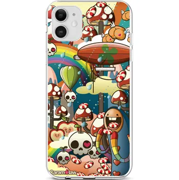 Pouzdro na mobilní telefon Kryt iPhone 12 silikon Caram Law 2 (obal neboli pouzdro na iPhone 12)