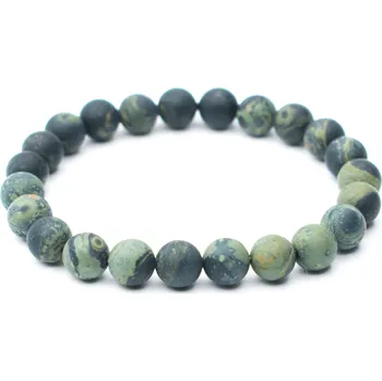 Náramek Milujeme Kameny Jaspis kambaba - náramek kulička NK98 196641