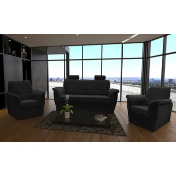 Sedací souprava Sedací souprava Nadia černá