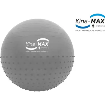 Gymnastický míč Gymnastický míč Kine-MAX Profesional Gym Ball 65cm, Stříbrný