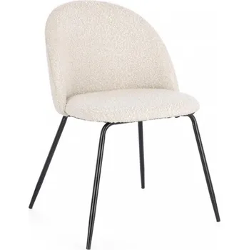 Jídelní židle BIZZOTTO Jídelní židle TANYA bílá s černými nohami 0734366