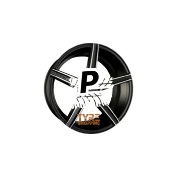 Alu kolo MB-DESIGN KV1 Mattschwarz Poliert 10.00 x 22 ET 50.00 5x112