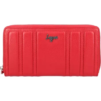 Peněženka Lagen dámská peněženka BLC-5690 ČERVENÁ-RED + doprava zdarma