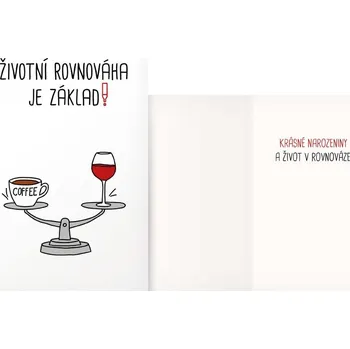 Přání humorné - Rovnováha