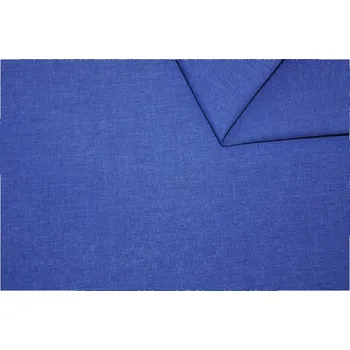 Látka Uni Living tmavě modrý melír