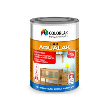 Lak na dřevo COLORLAK Aqualak Lesk V 1419 0,6 l