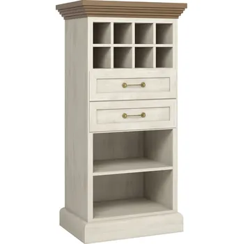 Ložnicová sestava Komoda ROYAL R2S, Borovice nordická + Dub Divoký