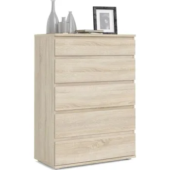 Šatní skříň Komoda NIBBY 200, Dub sonoma