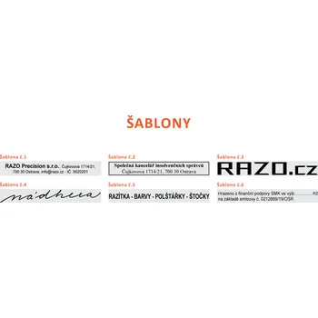 RAZO Štoček do razítka 70 x 10 mm (S-831; S-831T)