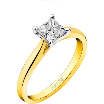 Prsten Zlatý prsten s diamantem - VS2/G - 0,50 ct - ryzost 585 - 110.316