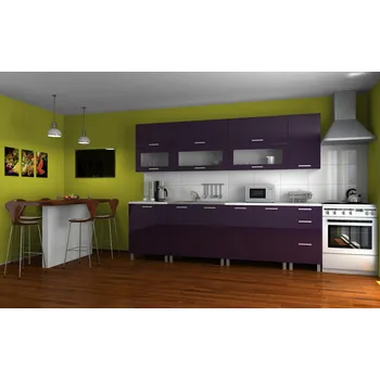 Kuchyňská linka Kuchyňská linka Saleri KRF 260 fialový lesk