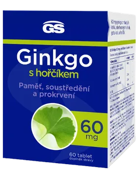Přípravek na podporu paměti a spánku Green Swan Pharmaceuticals Ginkgo s hořčíkem 60 mg