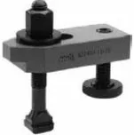 AMFO Stavitelná přímá upínací lišta se stavěcím šroubem 6314AV - drážka 18, M16x55 + upínací šroub 74641