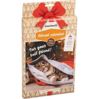 Pamlsek pro kočku Beeztees Adventní kalendář pro kočky 24 ks