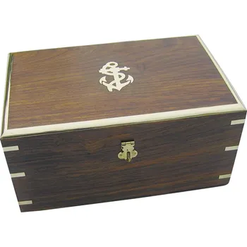 Šperkovnice SEA Club Truhlice dřevěná 26x16,5x12,5 cm