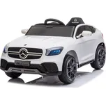 Dětské elektrické auto Mercedes GLC coupé bílá/white
