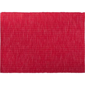 prostírání SCANquilt prostírání MELI uni-proužek červená prostírání cca 30 x 45 cm