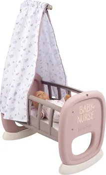 Doplněk pro panenku Smoby Baby Nurse kolébka s nebesy