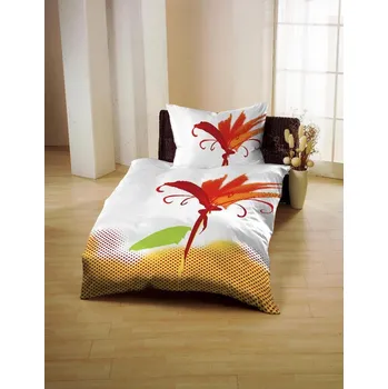 Povlečení Gerald Wittmann Ložní povlečení Karolína 140x200/90x70 cm Vzor 30104A/15 Renforce 100% Bavlna