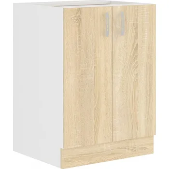 Kuchyňská skříňka Kuchyňská dolní skříňka SALLY 60-D-2F-BB, Dub sonoma