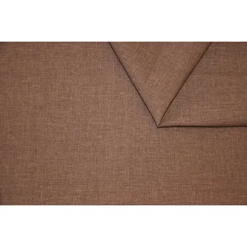 Látka Uni Living hnědý melír