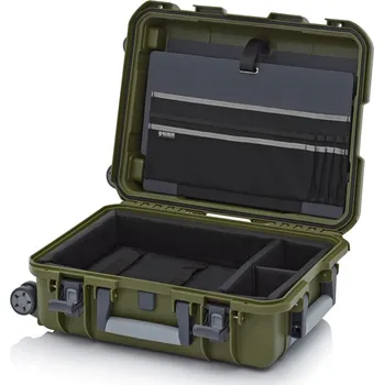 paleta Ochranné kufry Pro Trolley 55 x 40 x 22,3 cm - Olivově zelená - Olivově zelená - materiál: PP - CP 5422 B2-6003