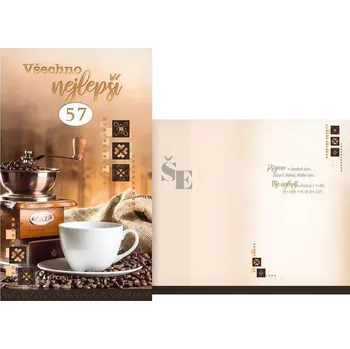 Blahopřání s textem Narozeniny otočné M11-532 W