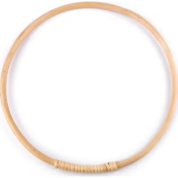 Lapač snů Bambusový kruh Ø30 cm světlý