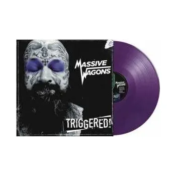 Zahraniční hudba LP Massive Wagons: Triggered! 2022 Green Purple Vinyl Limited Edition