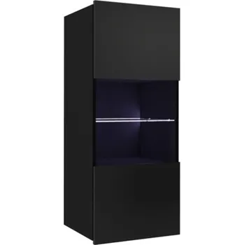 Knihovna Vitrína vysící CALABRINI C16 černá