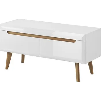 Televizní stolek Nordi b | TV stolek NRTV107 | bílá lesk