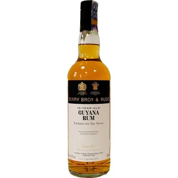 Rum Berry Bros & Rudd Rum Guyana 10y 0,7l 58,7%