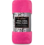 TipTrade s.r.o. Deka Coral mikroplyš 150x200 cm Barva: fuchsiová