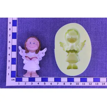 Nádoba na pečení Andílek holka - silikonová forma