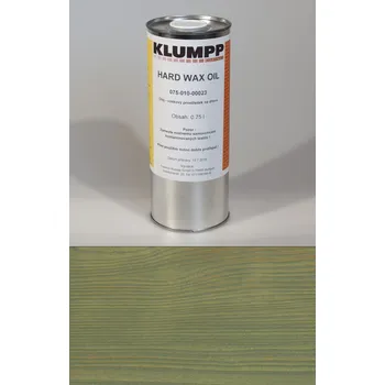 Olej na dřevo Hard Wax Oil - Zeleň Nicoisia 138, plechovka 0,75 l, vnitřní olej na nábytek s tvrdým voskem