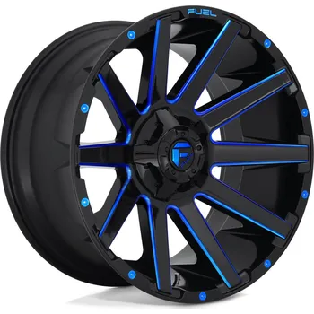 Alu kolo Fuel D644 CONTRA disk 24x12 8x180 124.2 ET-44, Gloss black