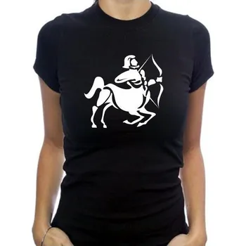 dámské tričko STŘELEC - zvěrokruh Černá L