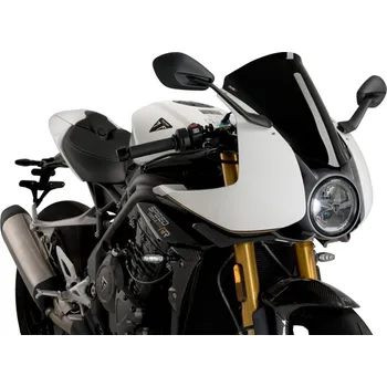 PUIG Španělsko Triumph Speed Triple 1200 RR plexi štít PUIG R-Racer provedení: plexi černé
