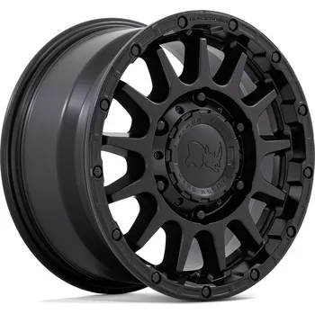 Alu kolo Black Rhino sequoia disk 16x8 6x130 84.1 et38, matte black