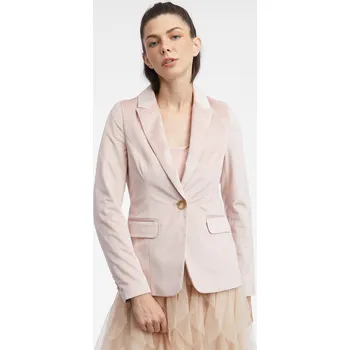 Dámské sako Orsay Světle růžové dámské sametové sako - Dámské Orsay šedá 2514071