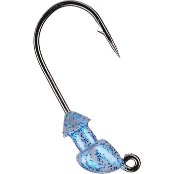 Rybářský háček Jigová hlavička Strike King Baby Squadron Blue Glimmer 3.5g 3ks