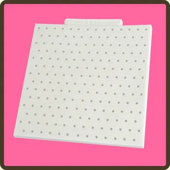 Tečky podložka silikonová forma