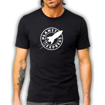 Pánské tričko pánské tričko FUTURAMA-Planet express S Bílá