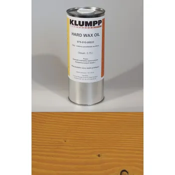 Olej na dřevo Hard Wax Oil - Sírovec 127, plechovka 0,75 l, vnitřní olej na nábytek s tvrdým voskem