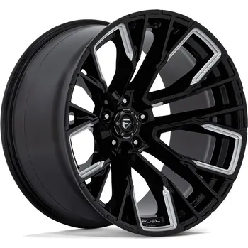 Alu kolo Fuel D849 REBAR disk 22x12 5x127 71.5 ET-44, Gloss black